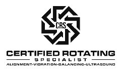 CRS CERTIFIED ROTATING SPECIALIST ALIGNMENT VIBRATION BALANCING ULTRASOUND