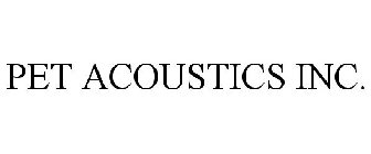 PET ACOUSTICS INC.