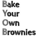 BAKE YOUR OWN BROWNIES