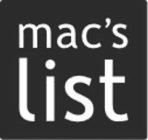 MAC'S LIST