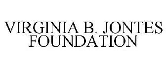 VIRGINIA B. JONTES FOUNDATION