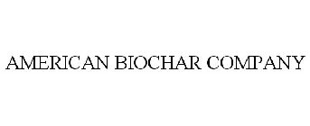 AMERICAN BIOCHAR COMPANY