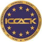 ICCACK SEAL OF THE INTERNATIONAL CRIMINAL COURT AGAINST CHILD KIDNAPPING