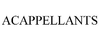 ACAPPELLANTS