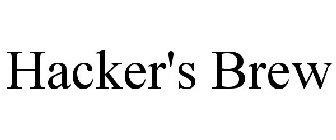 HACKER'S BREW