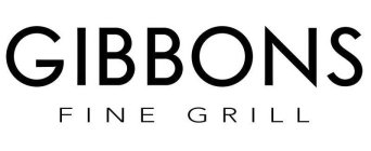 GIBBONS FINE GRILL