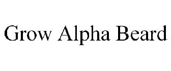 GROW ALPHA BEARD