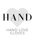 HAND HAND LOVE GLOVES