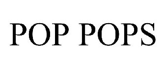 POP POPS
