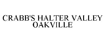CRABB'S HALTER VALLEY OAKVILLE