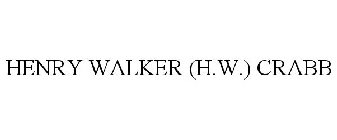 HENRY WALKER (H.W.) CRABB