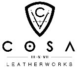 C COSA III · X · VII LEATHERWORKS