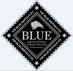 BLUE SUPERIOR NUTRITION ULTIMATE PROTECTION THE BLUE BUFFALO CO.