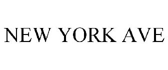 NEW YORK AVE