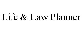 LIFE & LAW PLANNER