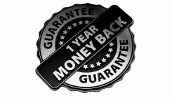 GUARANTEE 1 YEAR MONEY BACK GUARANTEE