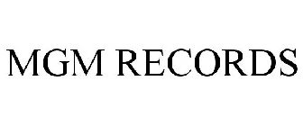 MGM RECORDS