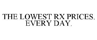 LOWEST RX PRICES, EVERY DAY