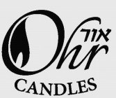 OHR CANDLES