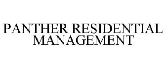 PANTHER RESIDENTIAL MANAGEMENT