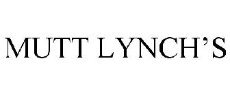 MUTT LYNCH'S