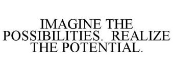 IMAGINE THE POSSIBILITIES. REALIZE THE POTENTIAL.