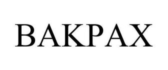 BAKPAX