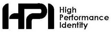 HPI HIGH PERFORMANCE IDENTITY