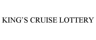 KING'S CRUISE LOTTERY