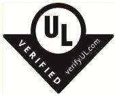 UL VERIFIED VERIFY.UL.COM