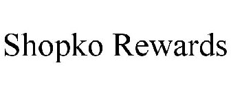 SHOPKO REWARDS