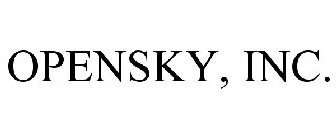 OPENSKY, INC.