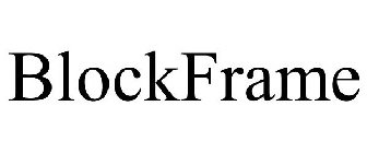 BLOCKFRAME