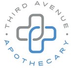 THE MARK CONSISTS OF THE WORD(S) IN A CIRCULAR STYLE THIRD AVENUE APOTHECARY, SURROUNDING 2 INTERSECTED SHAPES MAKING A + SYMBOL