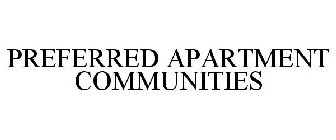 PREFERRED APARTMENT COMMUNITIES