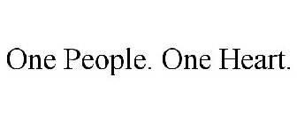 ONE PEOPLE. ONE HEART.