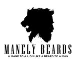 MANELY BEARDS A MANE TO A LION LIKE A BEARD TO A MAN