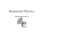 BERKSHIRE ESUPPLY HARNESS THE POWER OF E