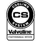 CS COOLING SYSTEM VALVOLINE PROFESSIONAL SERIES