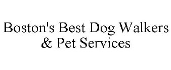 BOSTON'S BEST DOG WALKERS & PET SERVICES
