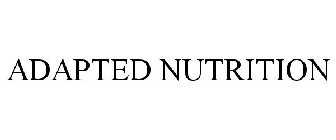 ADAPTED NUTRITION