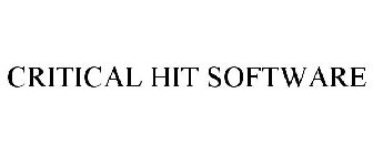 CRITICAL HIT SOFTWARE