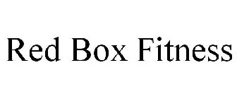 RED BOX FITNESS