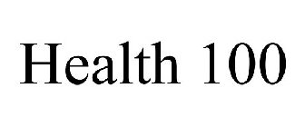 HEALTH 100