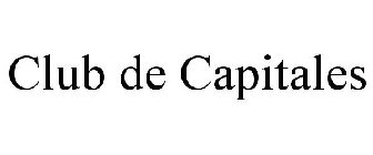 CLUB DE CAPITALES