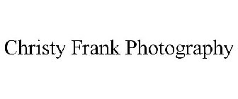 CHRISTY FRANK PHOTOGRAPHY