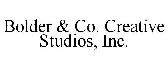 BOLDER & CO. CREATIVE STUDIOS
