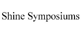 SHINE SYMPOSIUMS