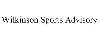 WILKINSON SPORTS ADVISORY