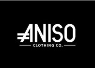 ANISO, CLOTHING, CO.